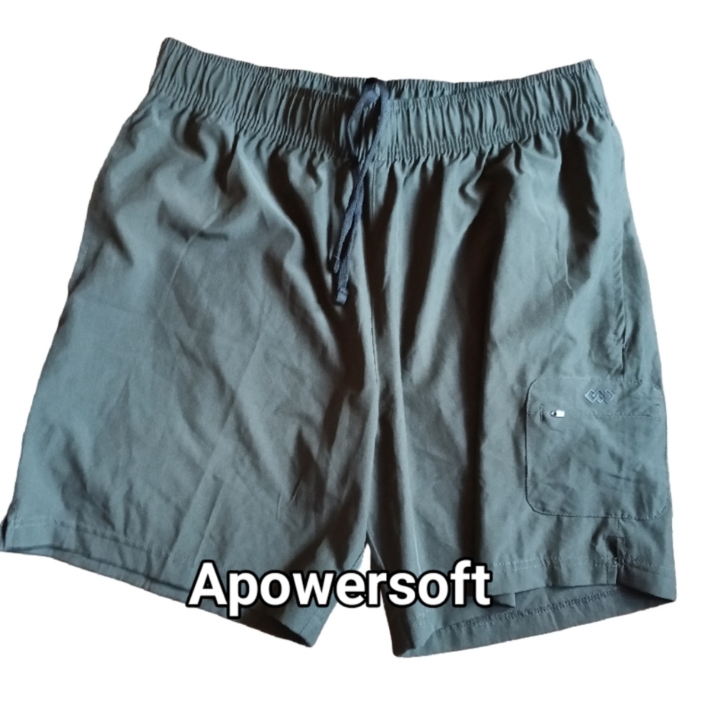 Legend Men’s Green Athletic Shorts -(0540)